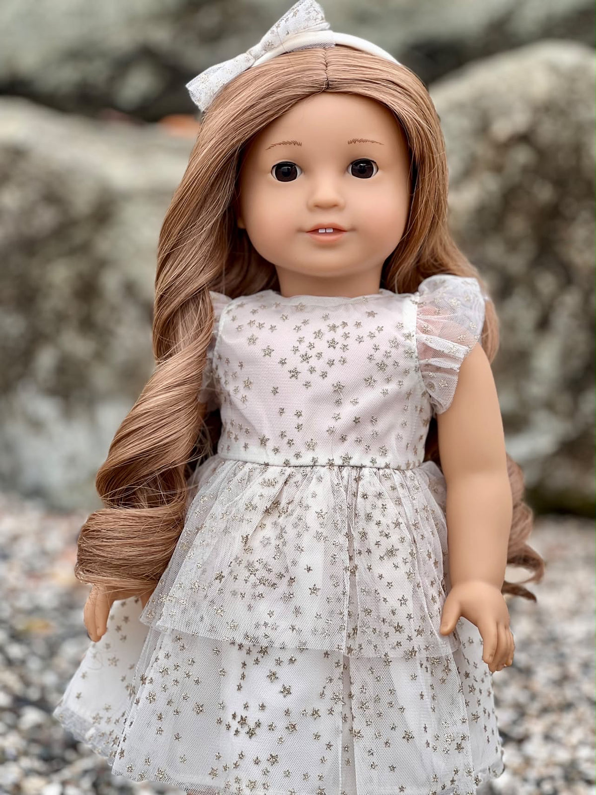 Zazou Dolls Exclusive Lovely WIG for 18 Inch dolls such as OG and American Girl