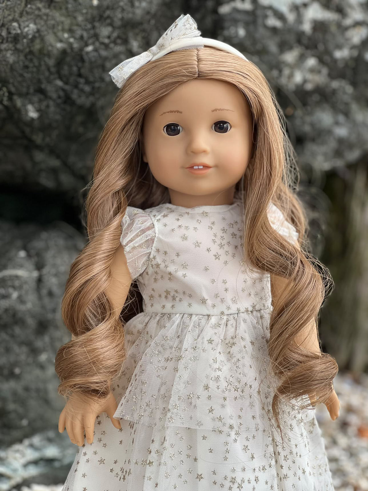 Zazou Dolls Exclusive Lovely WIG for 18 Inch dolls such as OG and American Girl