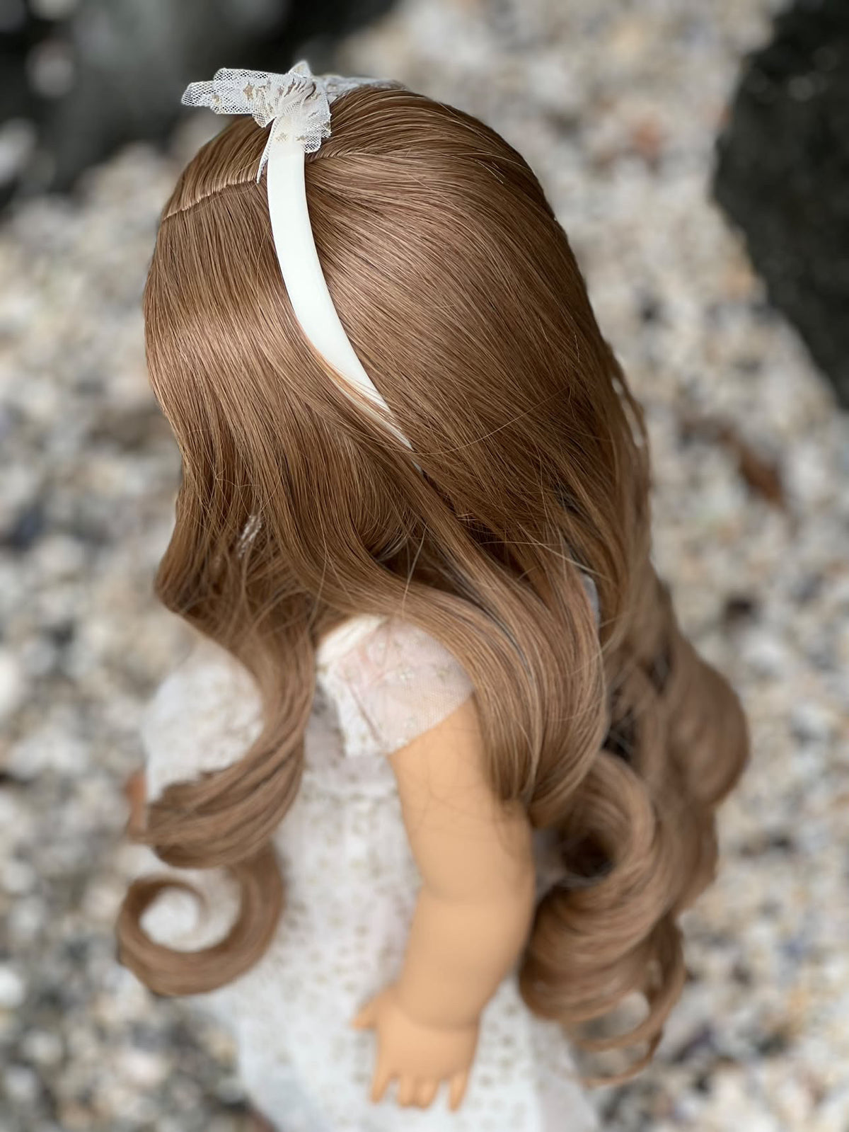 Zazou Dolls Exclusive Lovely WIG for 18 Inch dolls such as OG and American Girl