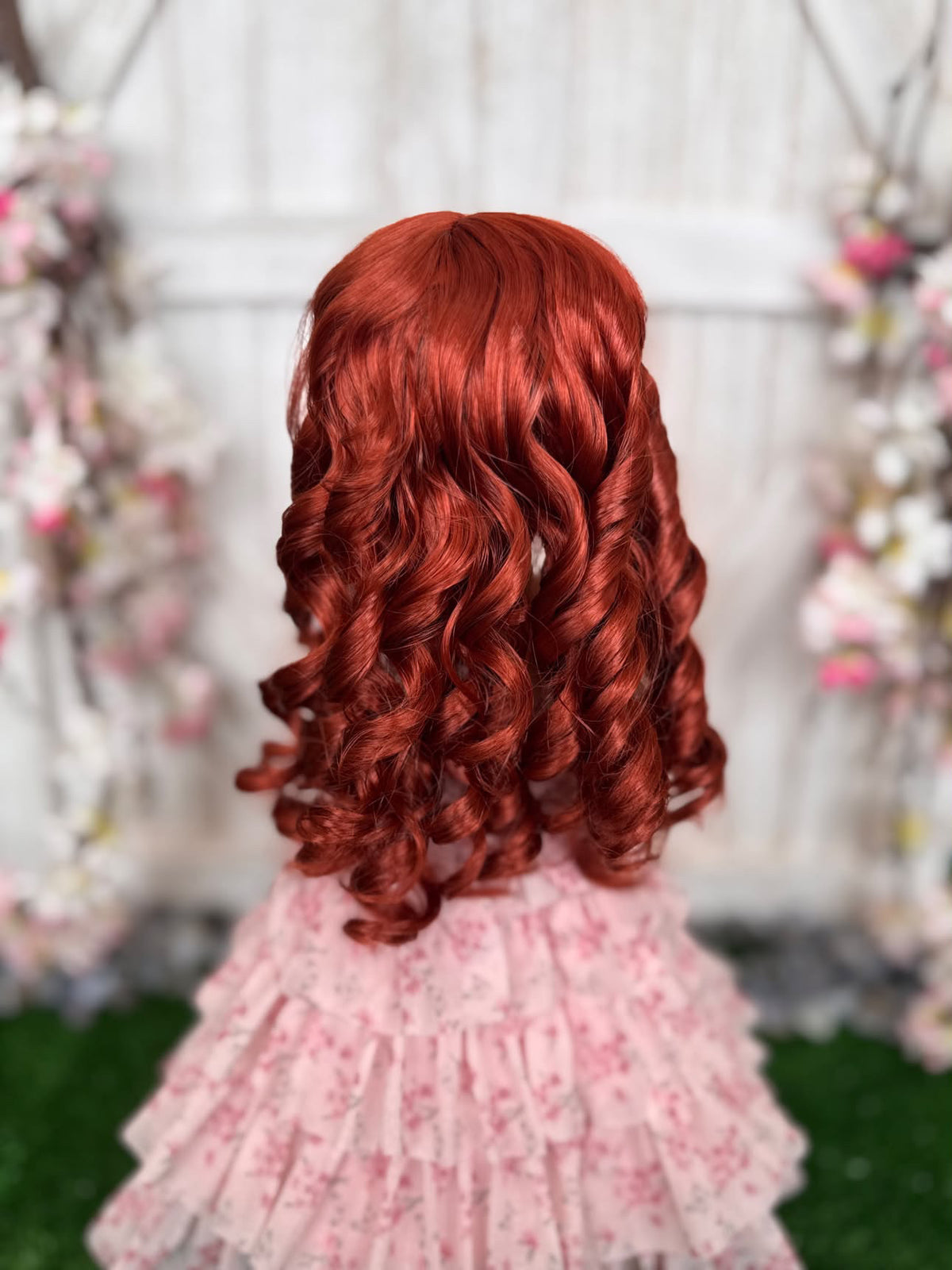 Zazou Dolls Custom doll WIG Exclusive Vegan Mohair-fits 9-10" head size Kaye Wiggs, RRFF, Wellie wishers Dolls and bjd