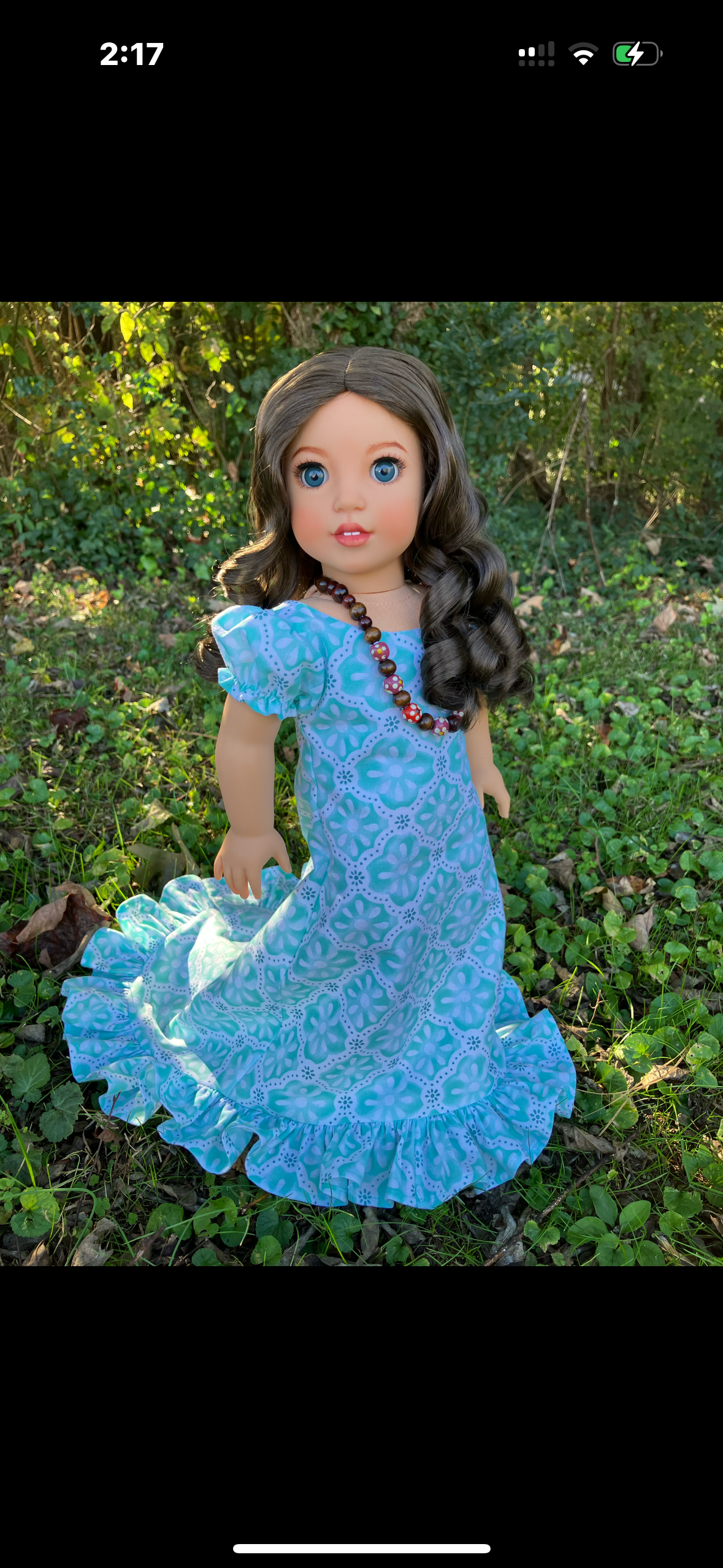 Zazou Dolls Custom doll wig for 18" American Girl Dolls - Vegan Mohair - fits 10-11" head size of dolls such as OG Blythe BJD Gotz meadowdolls