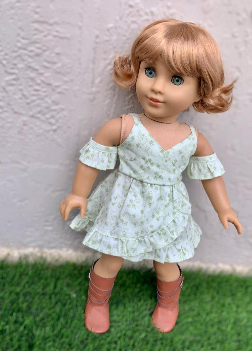 American Girl Doll Custom 18 Inch doll Vegan Mohair Wig | 10-11 Head Size "Stretch Cap" | Made to Fit 18’’ American Girl Doll OG Meadowdolls