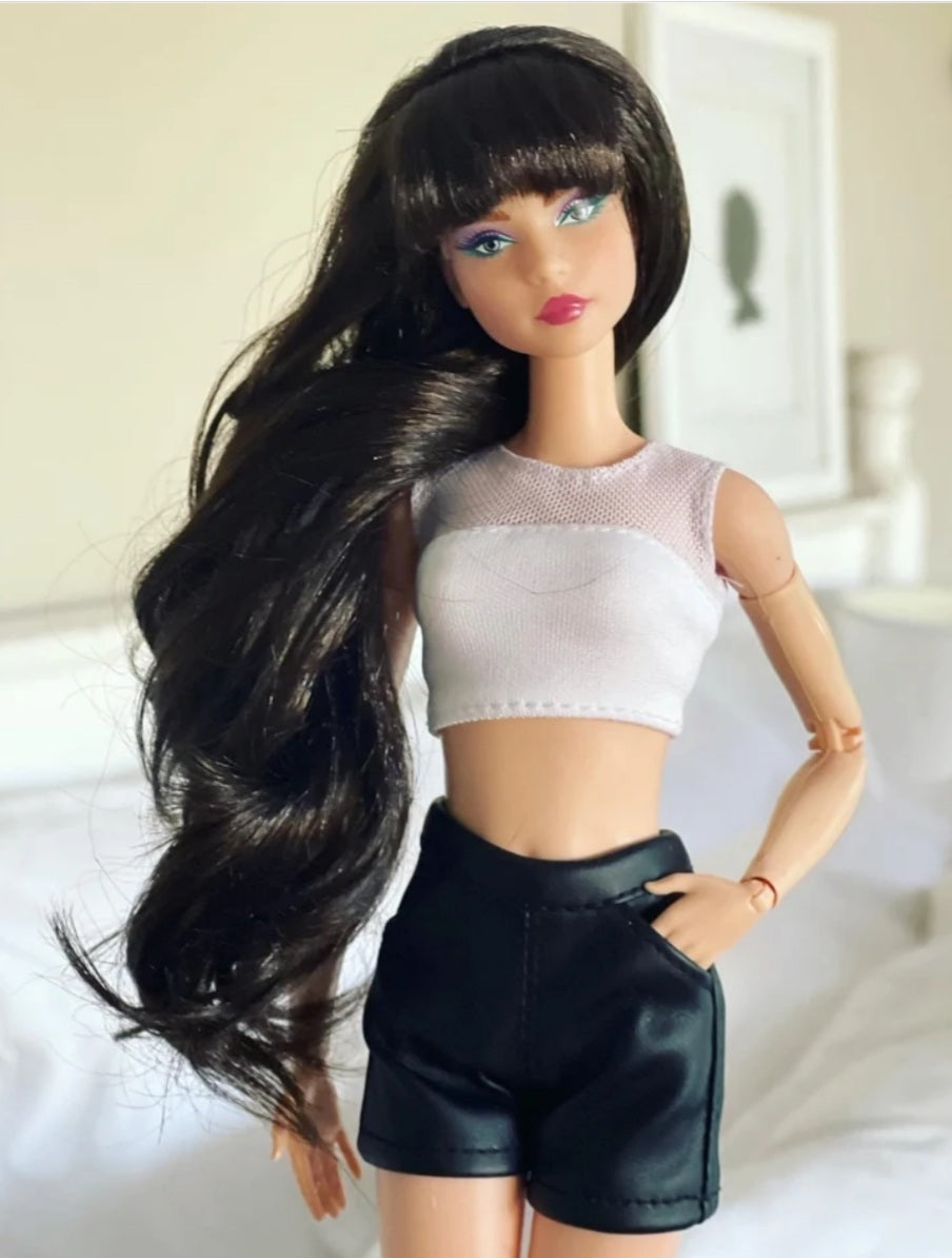Lavi Vegan Mohair Wig for 1/6 Fashion Dolls, 3-4" Head
