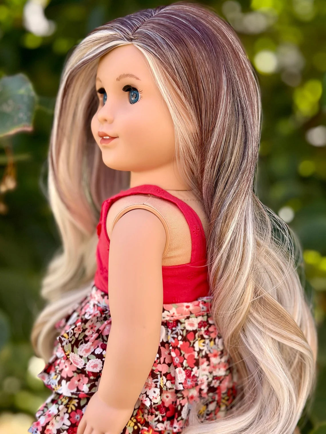 Zazou Dolls Exclusive WIG for 18 Inch dolls such as Our generation, Journey Girls and American Girl