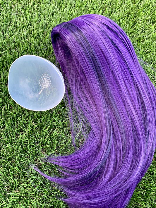 ADD ON ITEM only! Zazou Dolls Silicone wig cap for 18" American Dolls fits 10-11" head size of 18" dolls Og Blythe Bjd Gotz
