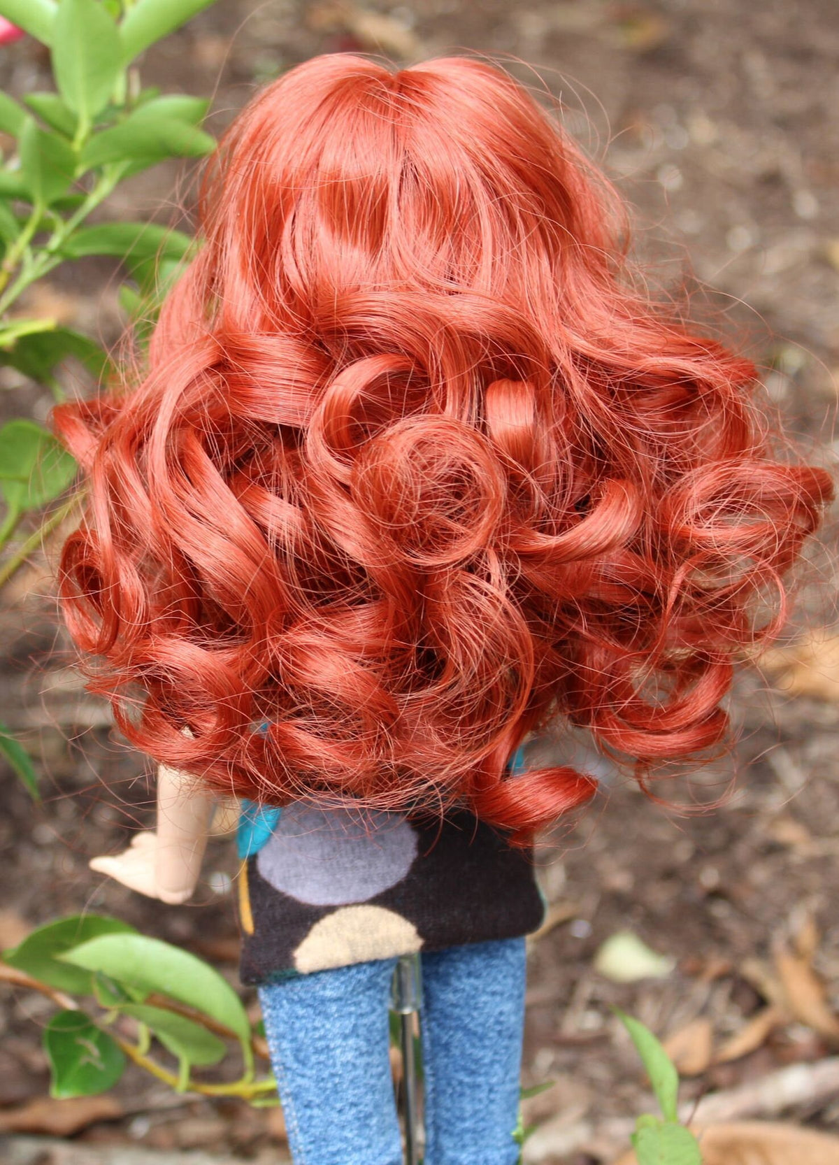 Custom WIG for head size 7" Tonner Ellowyne, My Meadow Avery, Mini Pal Maru and Friends, Liz Frost girls Fits like a 7.25"