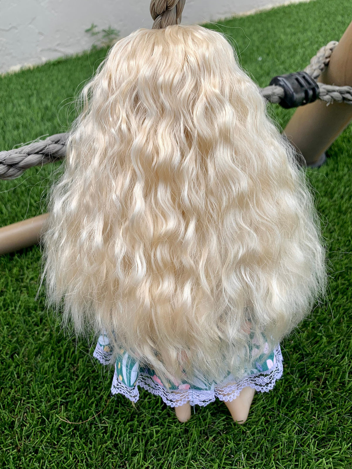 PREORDER Custom WIG for 13" Dianna Effner Little Darling head size 7-8"siblings, Ellowyne, MyMeadow, Mini Pal Maru, Liz Frost "Stretch Cap"