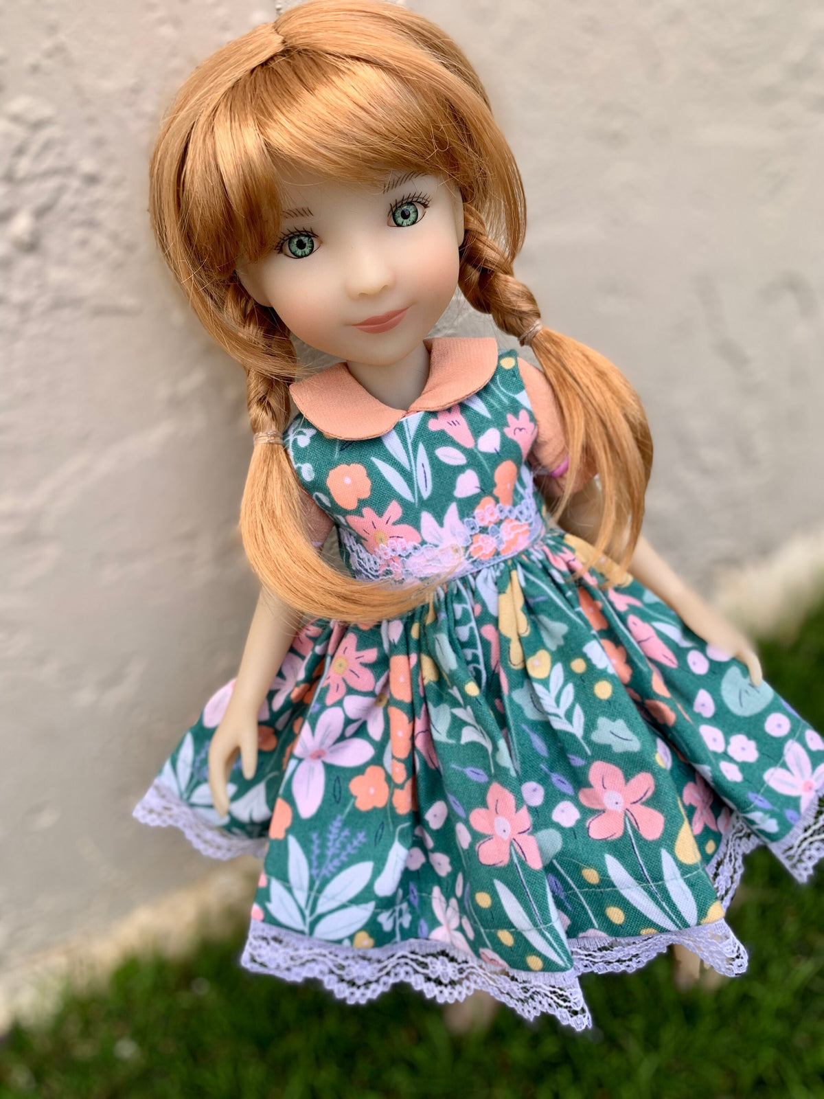 Custom WIG for 13" Dianna Effner Little Darling head size 7-8" siblings, Ellowyne, My Meadow Avery, Mini Pal Maru, Liz Frost "Stretch Cap"