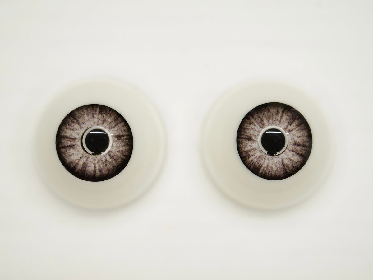Semi Real Smart Doll Eyes doll eye replacement, 18 mm fits Smart doll Monday Sculpt, BJD, Volks Dollfie Dream, MDD, and similar