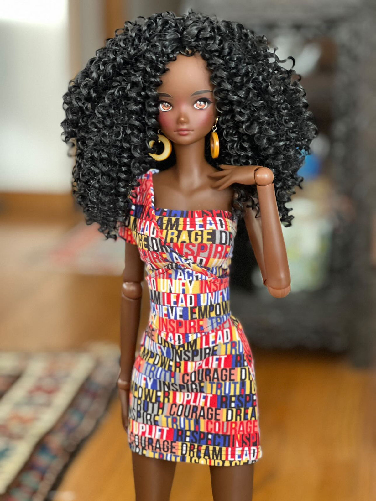 Love my Curls wig for Smart Doll