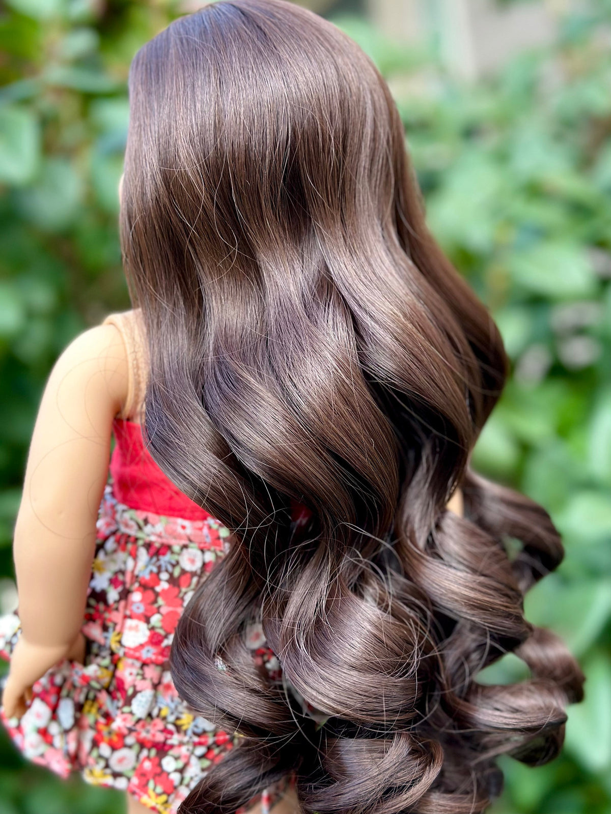 PREORDER Zazou Dolls Custom 18 Inch doll Wig | Tangle Resistant | 11" Head Size | Made to Fit 18’’ AG Dolls OG Doll Gotz Madame Alexander