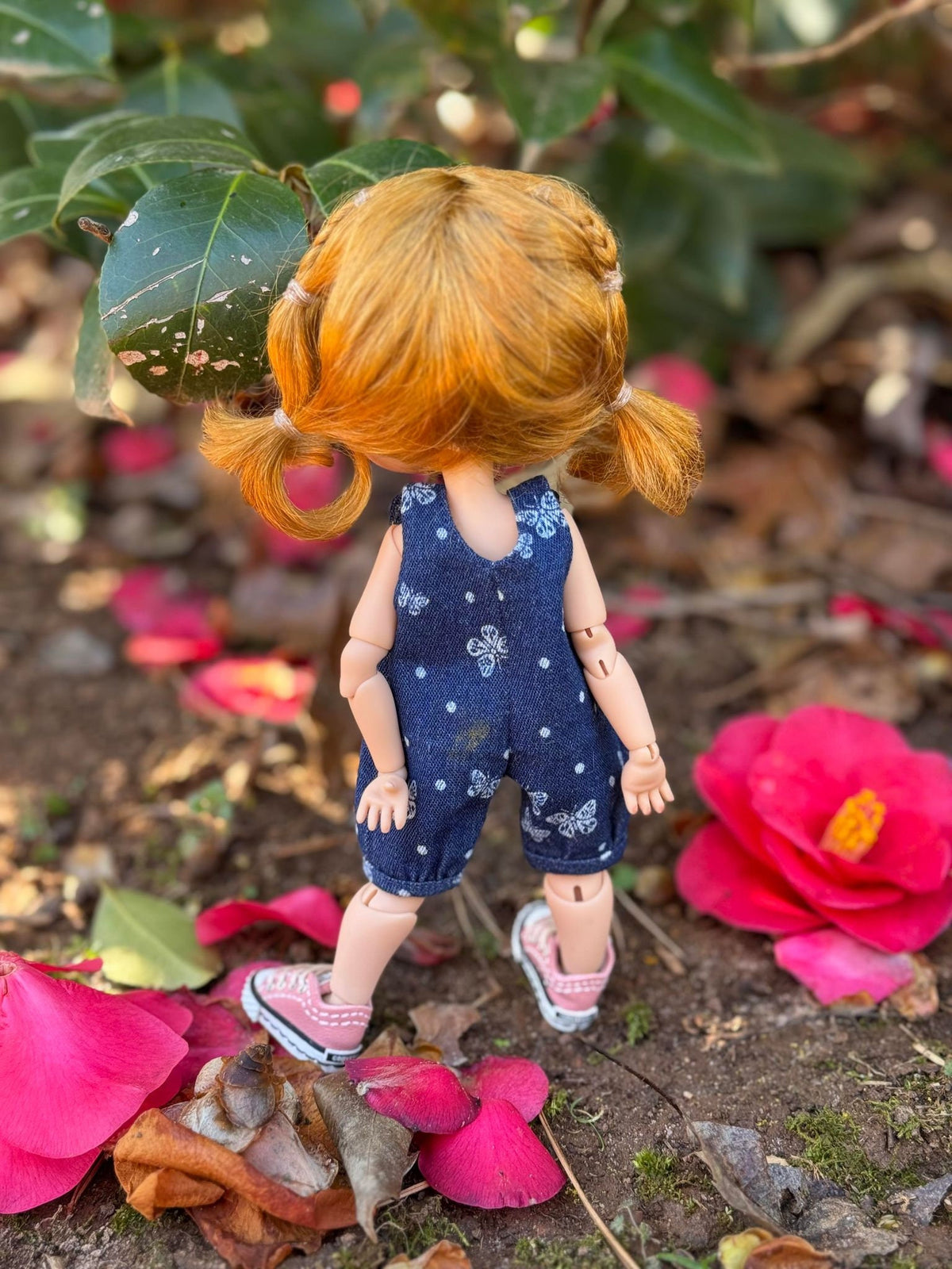 Custom WIG for head size 6-7" Meadowdolls CHIBBIS, BJD, Minifee or similar Vegan mohair Zazou Dolls