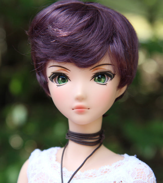 PREORDER Zazou Dolls Custom doll Wig for Smart Dolls- Tangle Resistant- 8.5" head size of Bjd, SD, Dollfie Dream dolls Vegan Mohair BOY