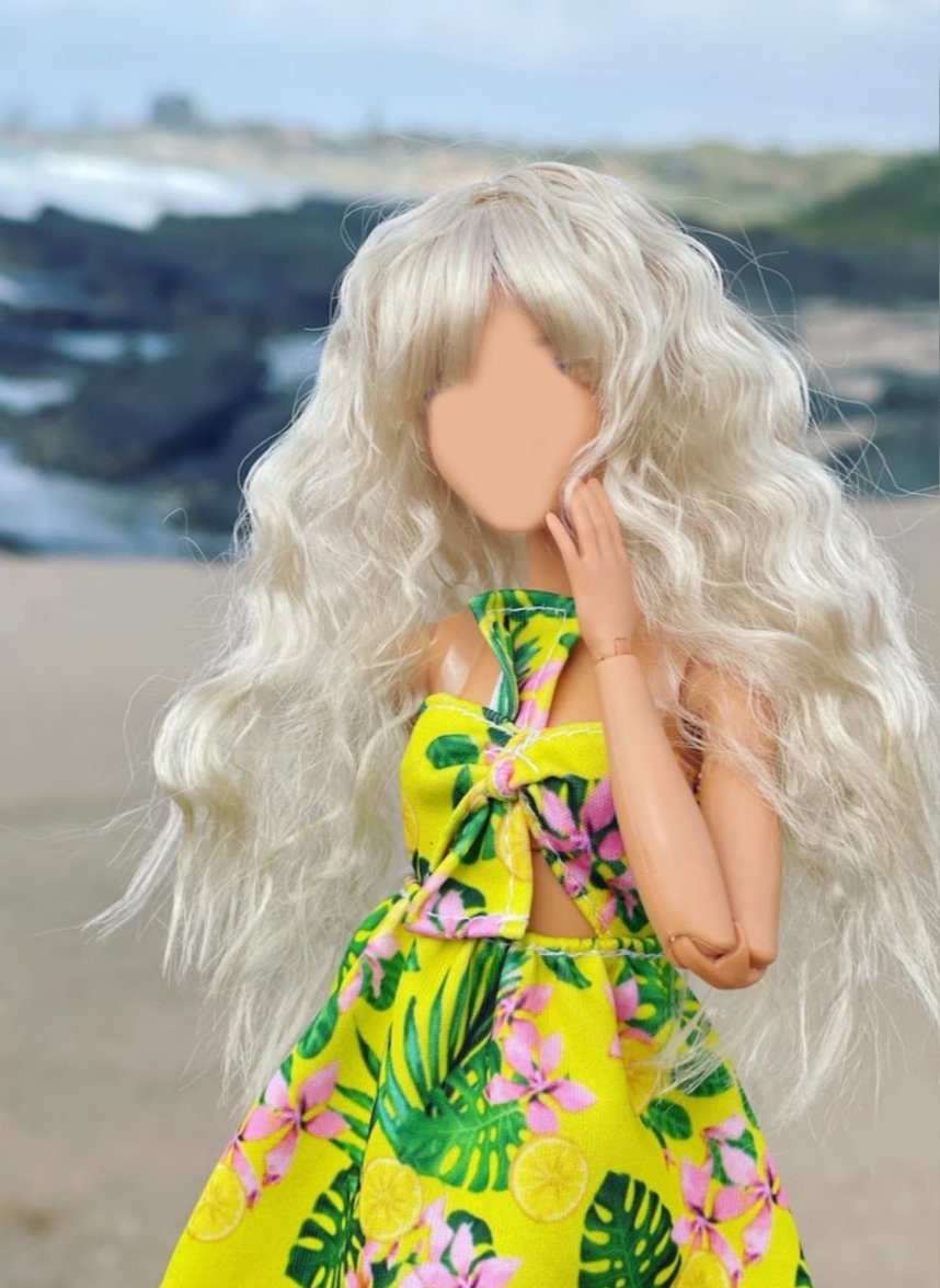 Misty Morning wig for 1/6 fashion doll
