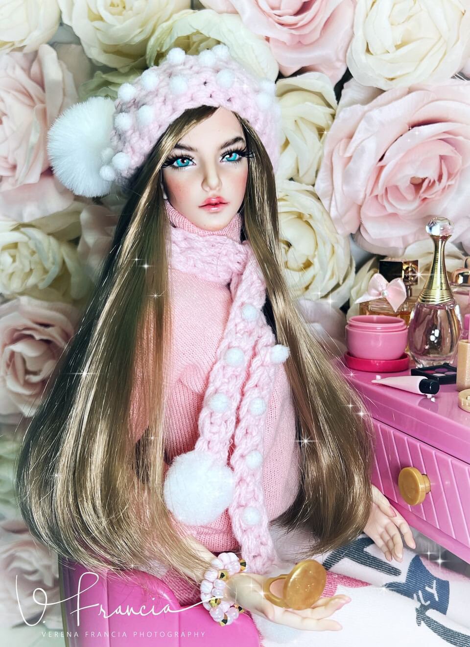 Custom WIG for head size 5-6" Sartoriaj Dolls, Lati Doll, Twinkle Meadowdolls, Atelier Momoni dolls or similar 15cm head Zazou