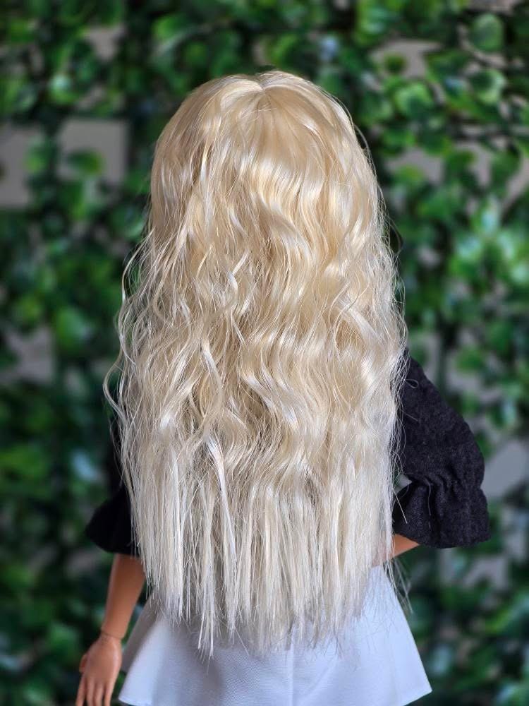 Misty Morning wig for 1/6 fashion doll