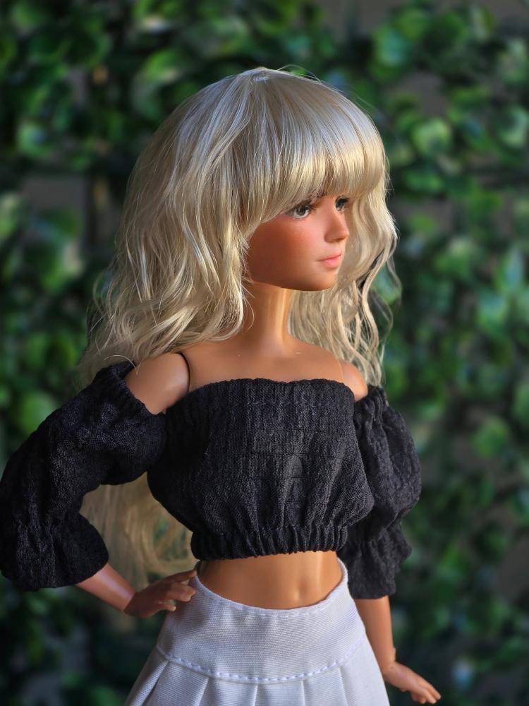 Misty Morning wig for 1/6 fashion doll