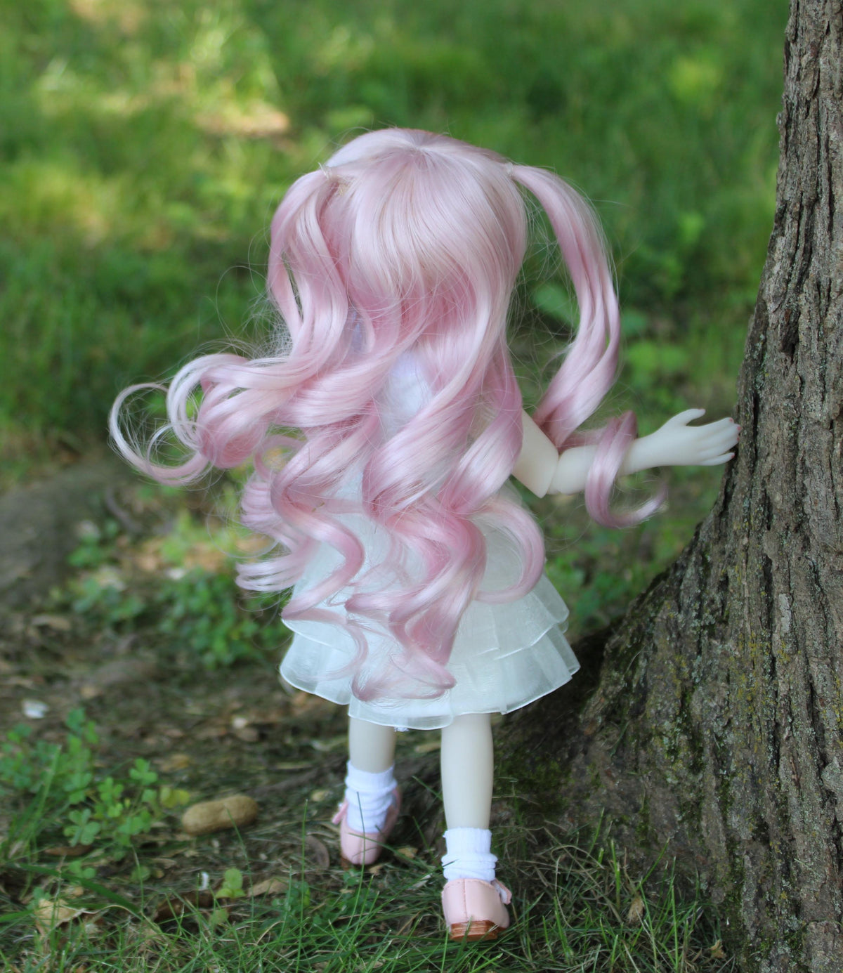 Custom WIG for 13" Dianna Effner Little Darling head size 7-8" siblings, Ellowyne, My Meadow Avery, Mini Pal Maru & Friends, Liz Frost girls