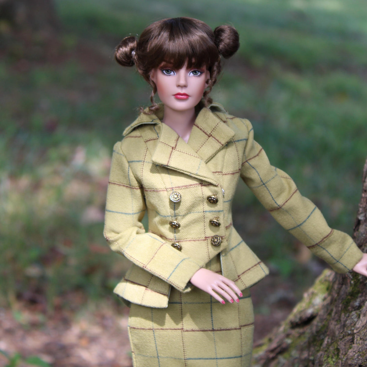 Custom WIG for head size 5-6" Sartoriaj Dolls, Lati Doll, Twinkle Meadowdolls, Ruby Red Ten Ping ,Atelier Momoni dolls 15cm head Zazou Dolls