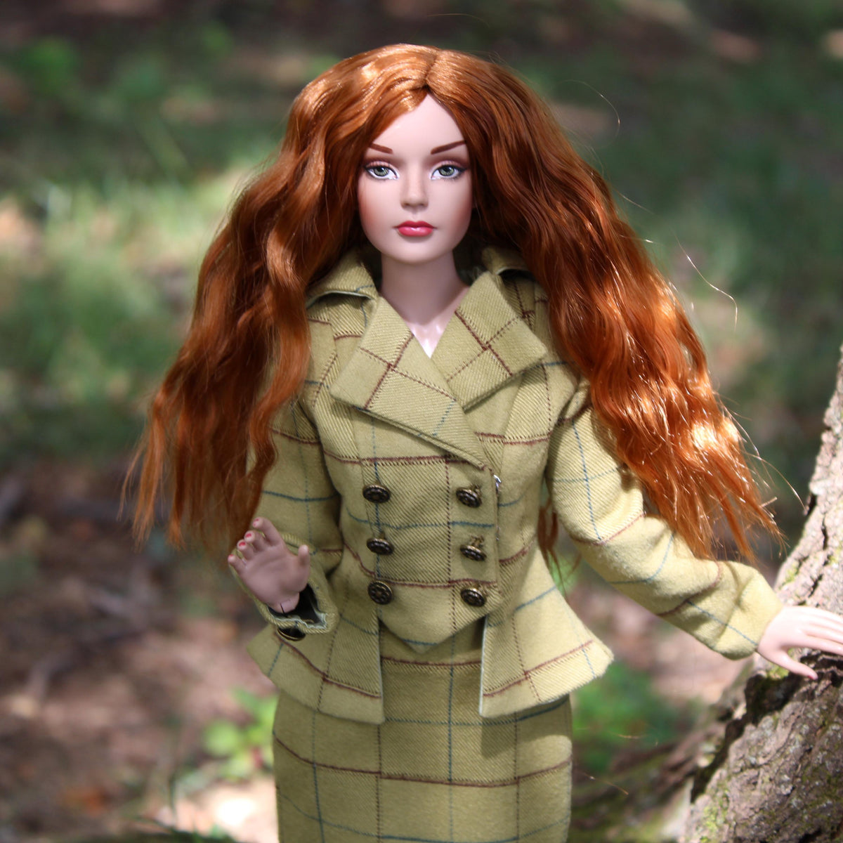 Custom WIG for head size 5-6" Sartoriaj Dolls, Lati Doll, Twinkle Meadowdolls, Atelier Momoni dolls Tonner or similar 15cm head Zazou Dolls