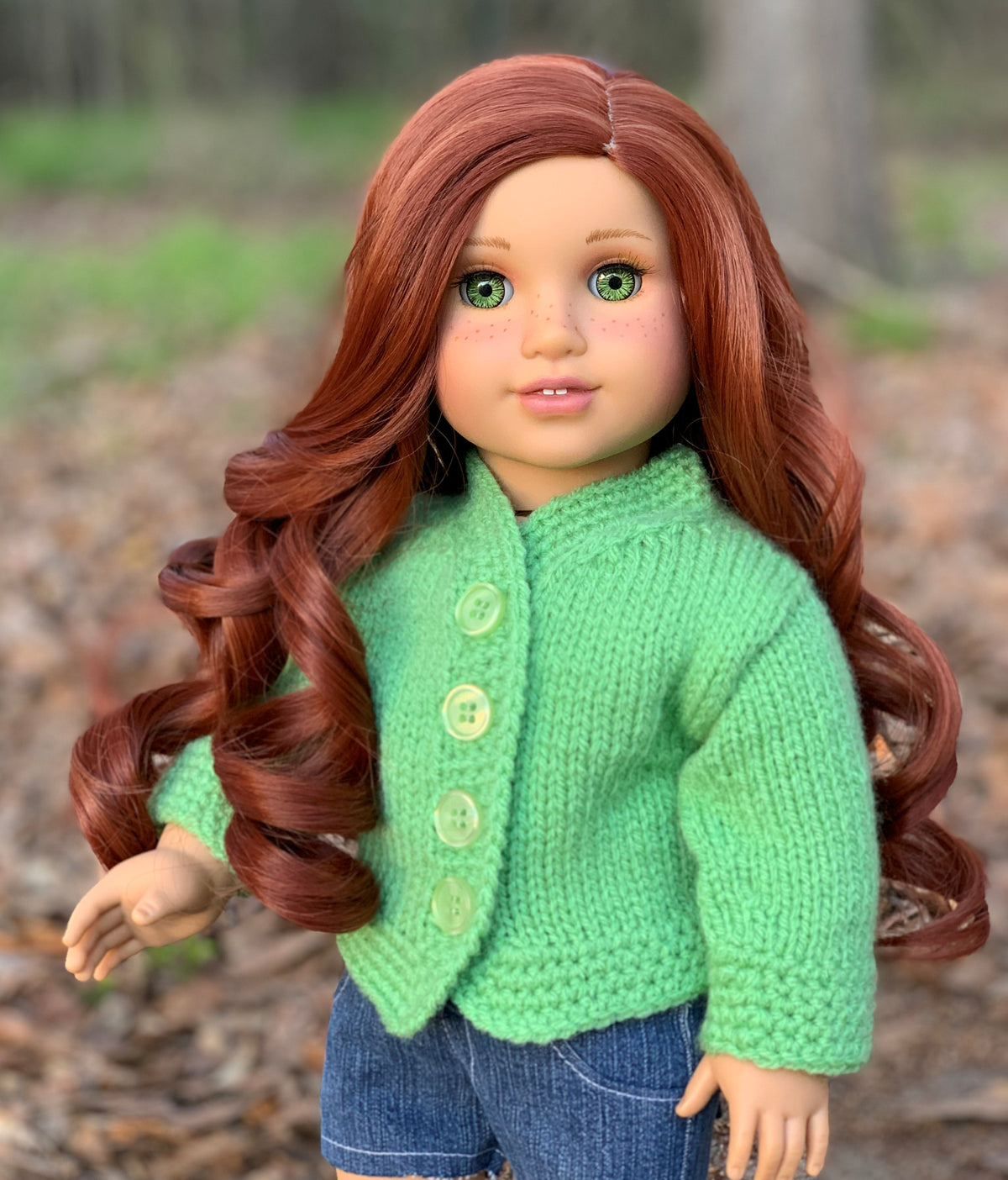 PREORDER Zazou Dolls Exclusive WIG Blaire for 18 Inch dolls such as Our generation, Journey Girls and American Girl