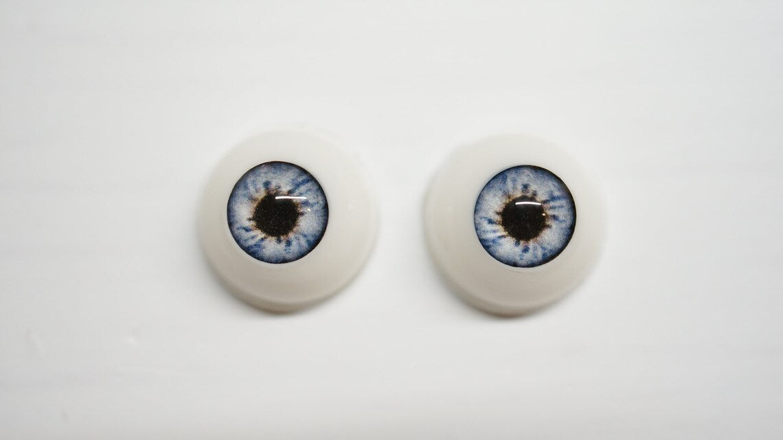 Natural Minifee Eyes , realistic doll eyes, doll eyes replacement, 12mm Fit BJD, SD Semireal Doll and similar