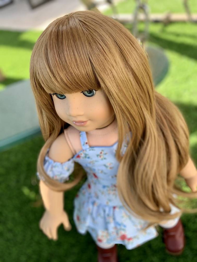 Zazou Dolls Exclusive WIG Sweet Emily for 18 Inch dolls such as Our Generation, Journey Girls and American Girl