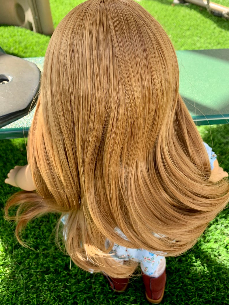 Zazou Dolls Exclusive WIG Sweet Emily for 18 Inch dolls such as Our Generation, Journey Girls and American Girl