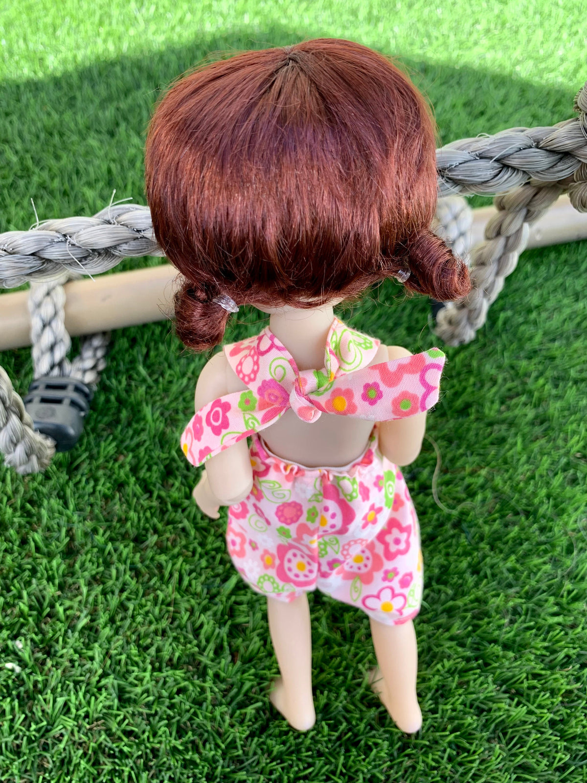Custom WIG for 13" Dianna Effner Little Darling head size 7-8" Siblies, Ellowyne, My Meadow Avery, Mini Pal Maru & Friends, Liz Frost girls