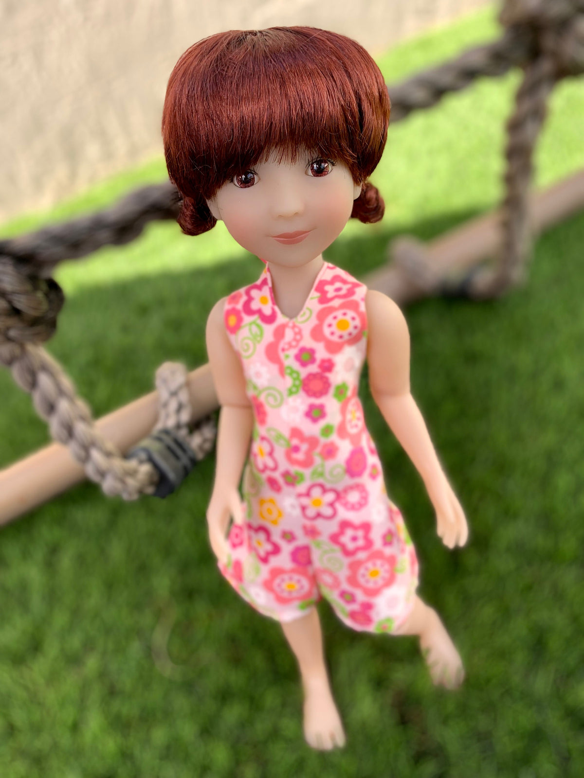 Custom WIG for 13" Dianna Effner Little Darling head size 7-8" Siblies, Ellowyne, My Meadow Avery, Mini Pal Maru & Friends, Liz Frost girls