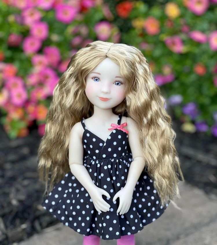 zazou classic and vegan mohair Little darling & Siblies 7-8" wigs