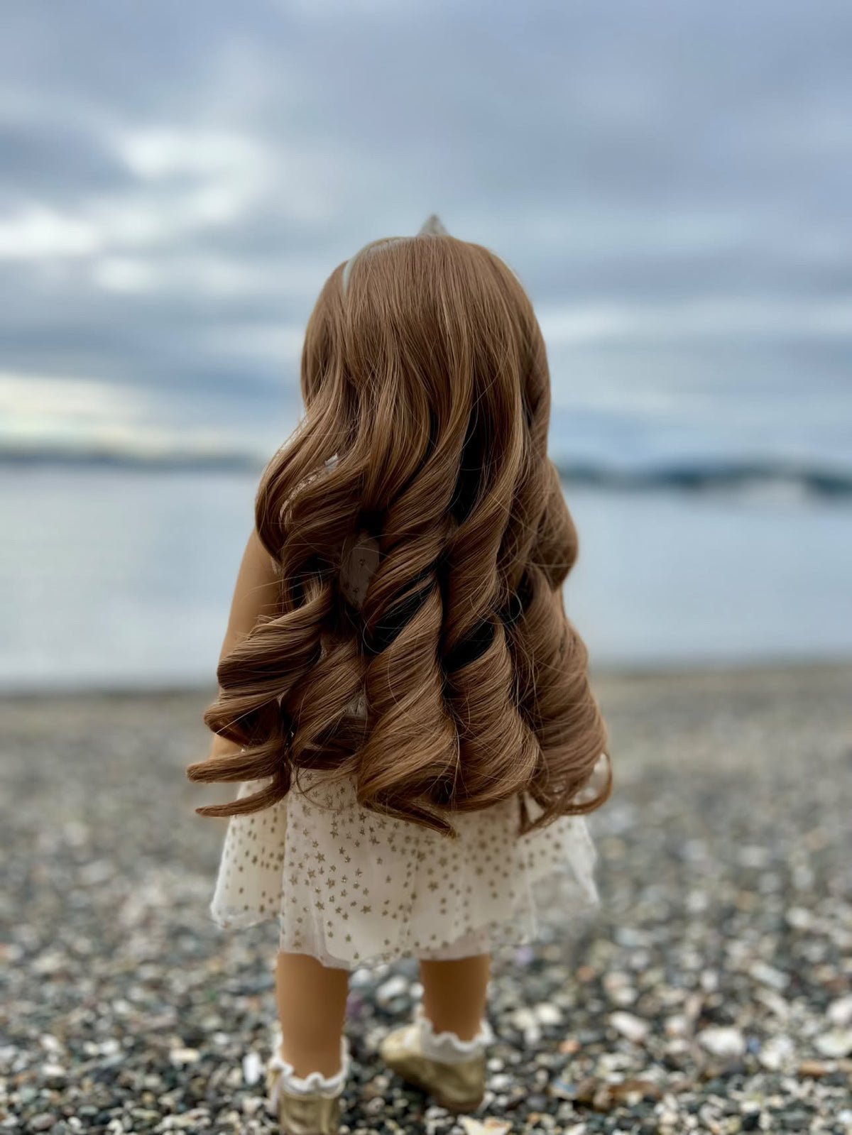 Zazou Dolls Exclusive Lovely WIG for 18 Inch dolls such as OG and American Girl