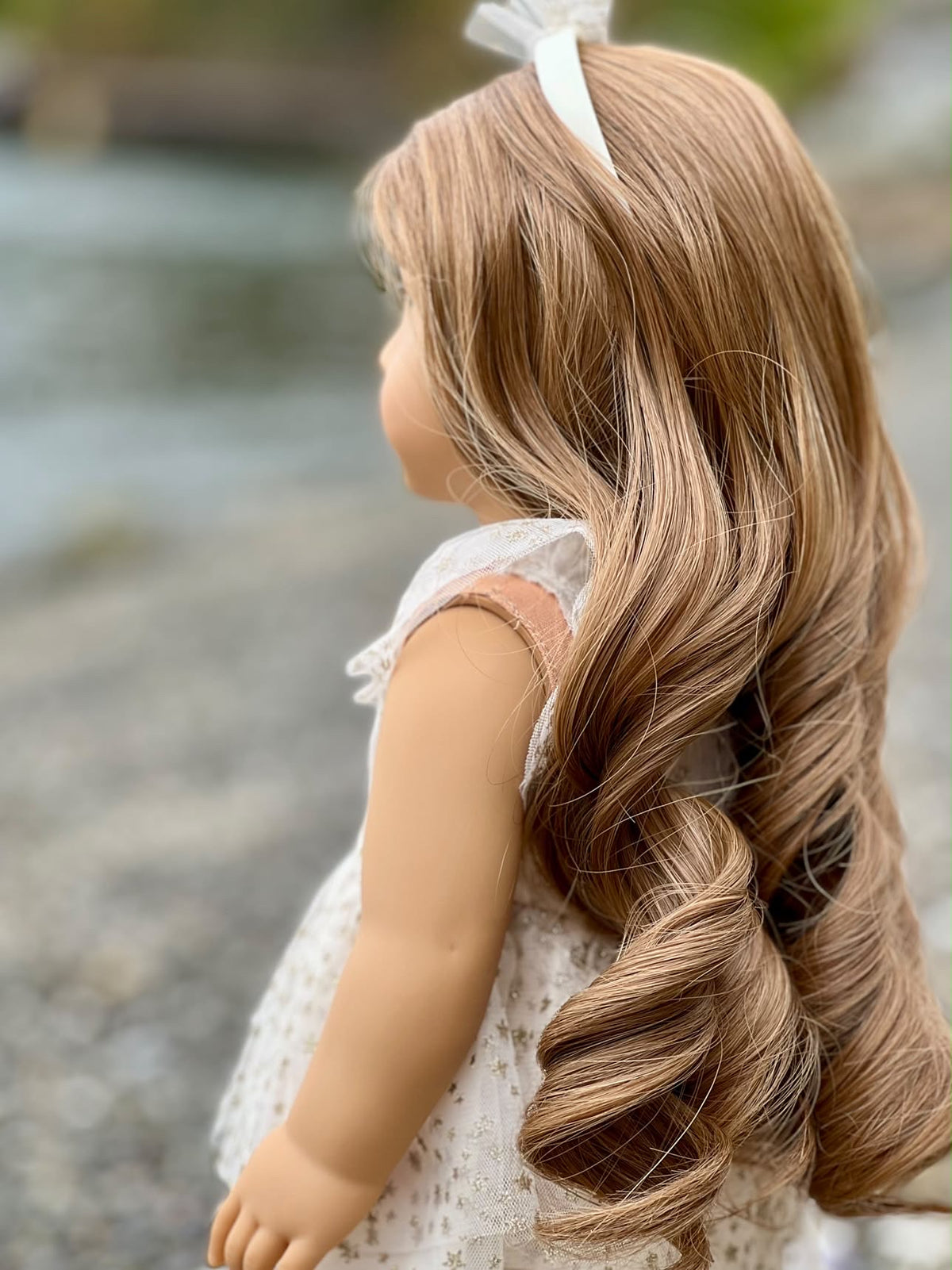 Zazou Dolls Exclusive Lovely WIG for 18 Inch dolls such as OG and American Girl