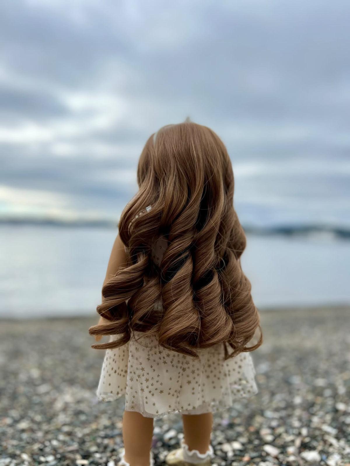 Zazou Dolls Exclusive Lovely WIG for 18 Inch dolls such as OG and American Girl
