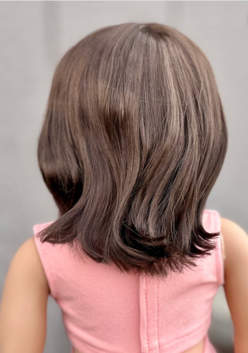 American Girl Doll  Custom 18 Inch doll Vegan Mohair Wig | 10-11 Head Size "Stretch Cap" | Made to Fit 18’’ American Girl Doll OG Meadowdolls braids