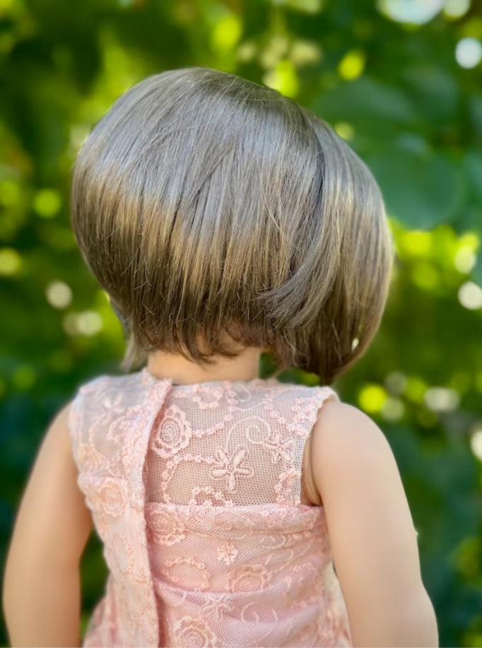 American Girl Doll  Custom 18 Inch doll Vegan Mohair Wig | 10-11 Head Size "Stretch Cap" | Made to Fit 18’’ American Girl Doll OG Meadowdolls braids (Copy)