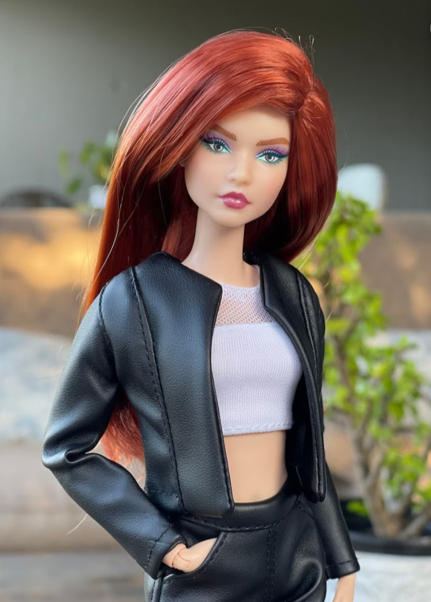 Sorrell Vegan Mohair Wig for 1/6 Fashion Dolls, 3-4" Head