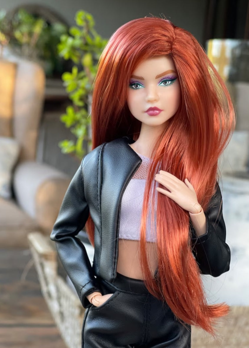 Sorrell Vegan Mohair Wig for 1/6 Fashion Dolls, 3-4" Head