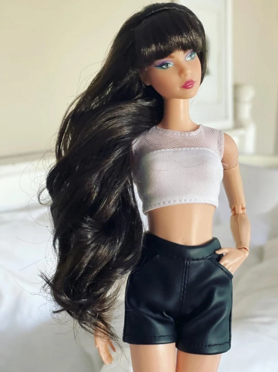 Lavi Vegan Mohair Wig for 1/6 Fashion Dolls, 3-4" Head
