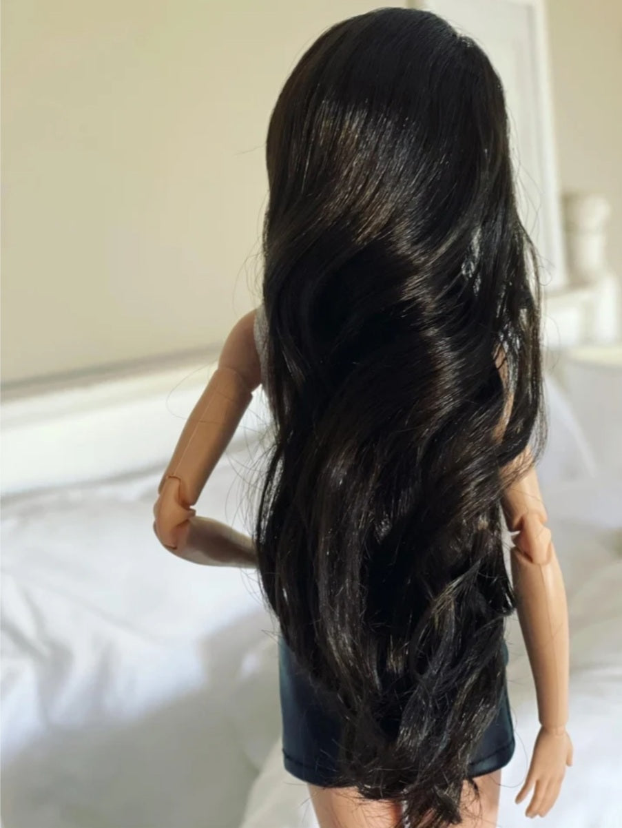 Lavi Vegan Mohair Wig for 1/6 Fashion Dolls, 3-4" Head