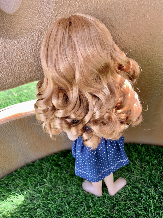 PREORDER Custom WIG for 13" Dianna Effner Little Darling head size 7-8" siblings, Ellowyne, My Meadow Avery, , Liz Frost girls