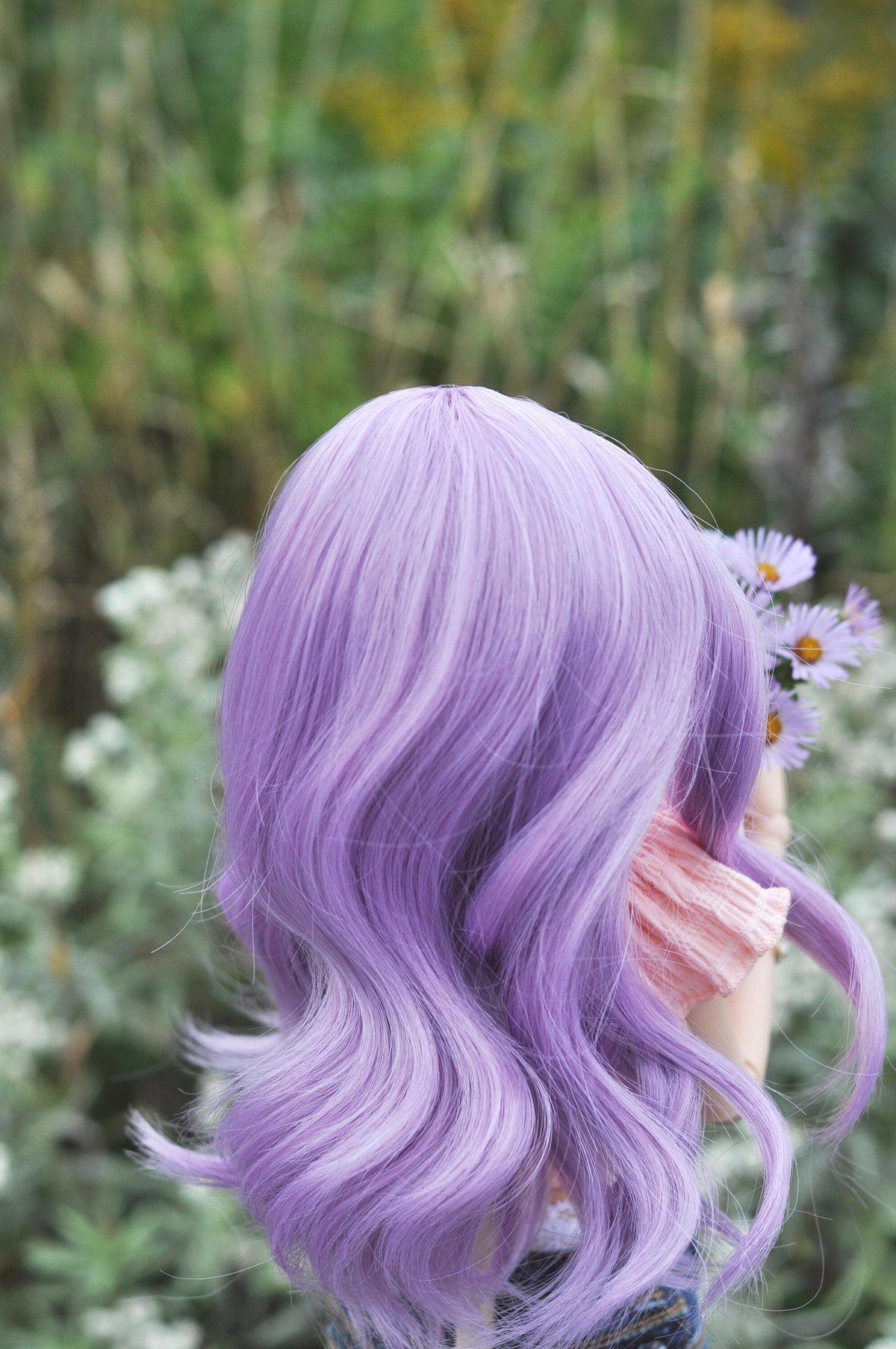 Magical Magenta wig for Smart Doll