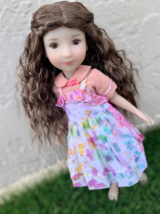 PREORDER Custom WIG for 13" Dianna Effner Little Darling head size 7-8" siblings, Ellowyne, My Meadow Avery, Mini Pal,  "Stretch Cap"