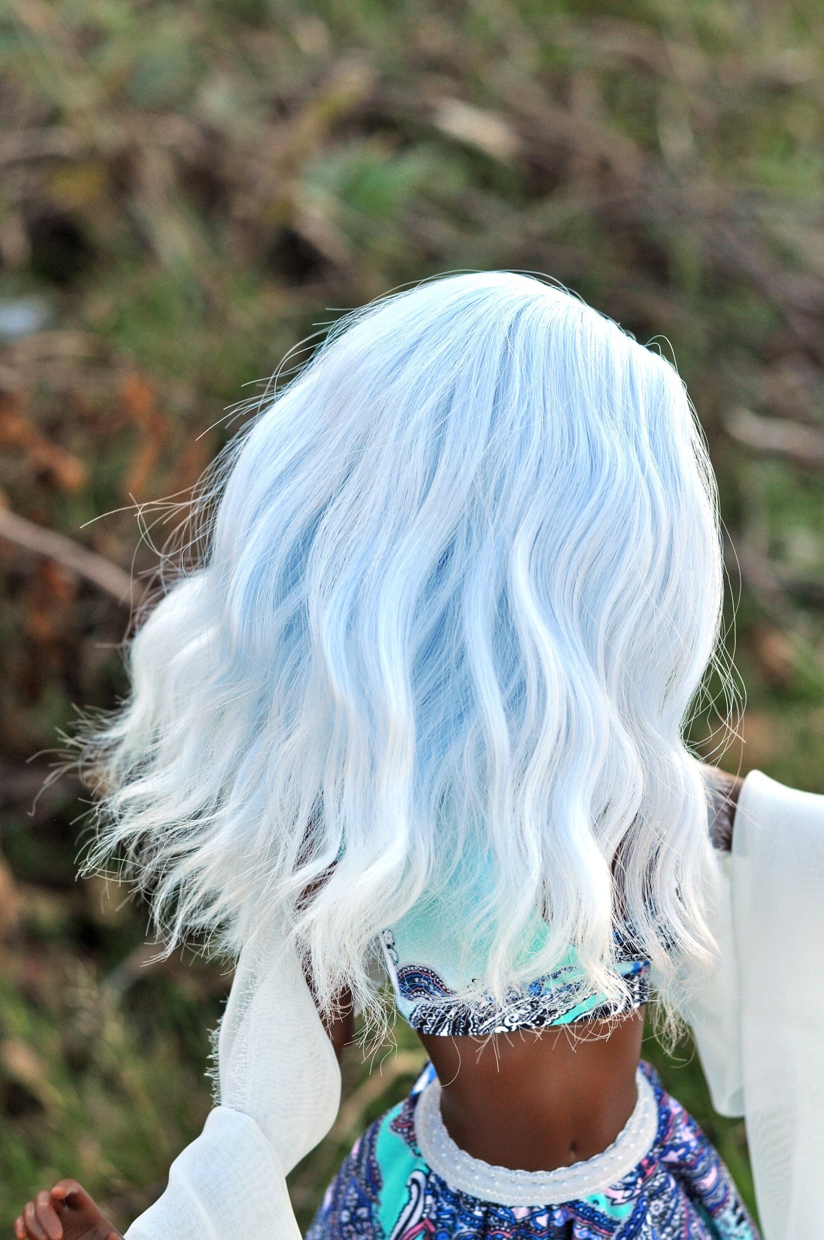 Blue Orchid wig for Smart Doll