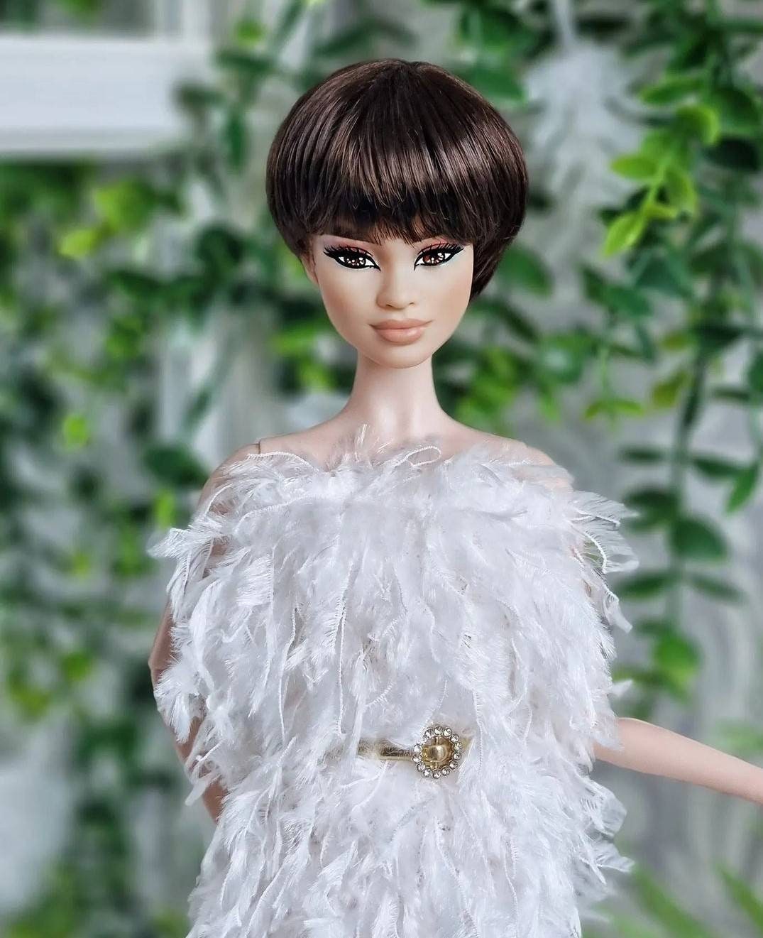 Tabac wig for 1/6 fashion doll