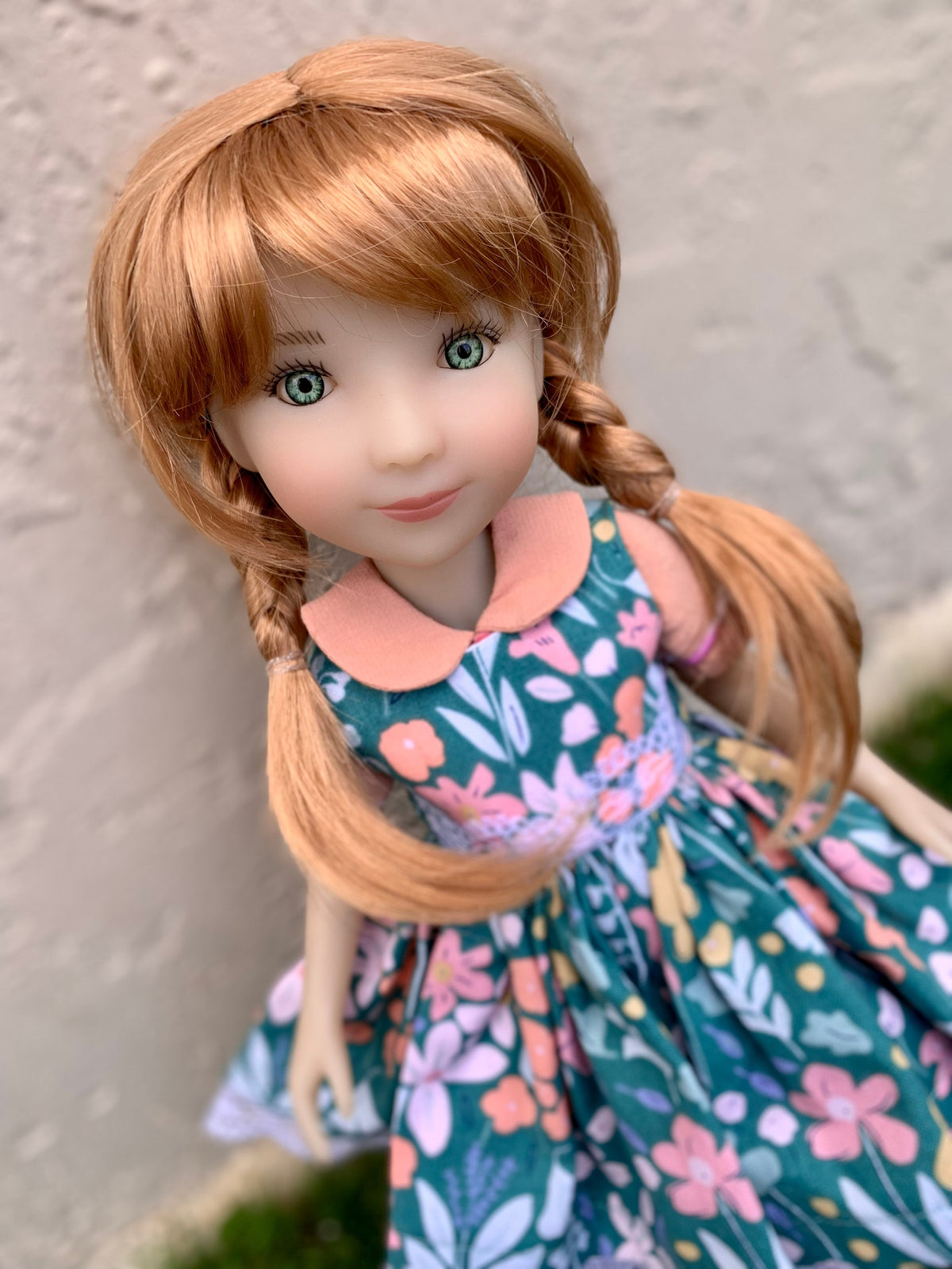 Custom WIG for 13" Dianna Effner Little Darling head size 7-8" siblings, Ellowyne, My Meadow Avery, Mini Pal Maru, Liz Frost  "Stretch Cap"