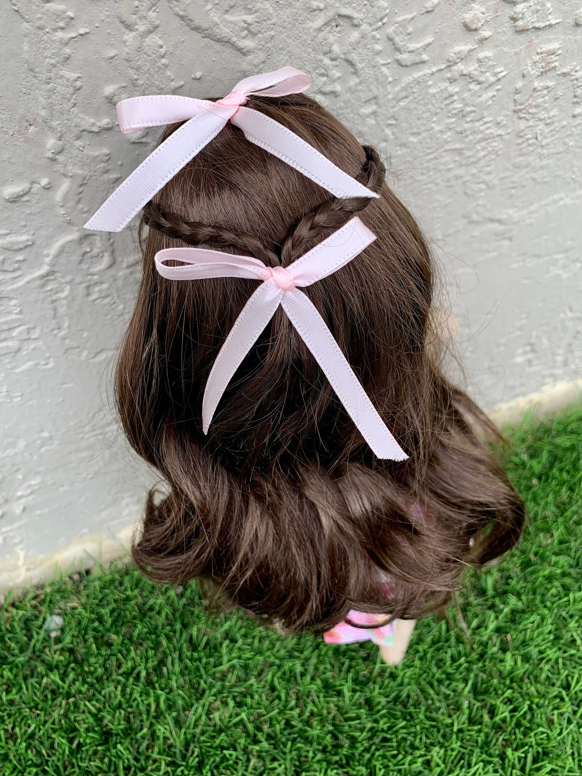 Custom WIG for 13" Dianna Effner Little Darling head size 7-8" siblings, Ellowyne, MyMeadow , Mini Pal Maru, Liz Frost "Stretch Cap"