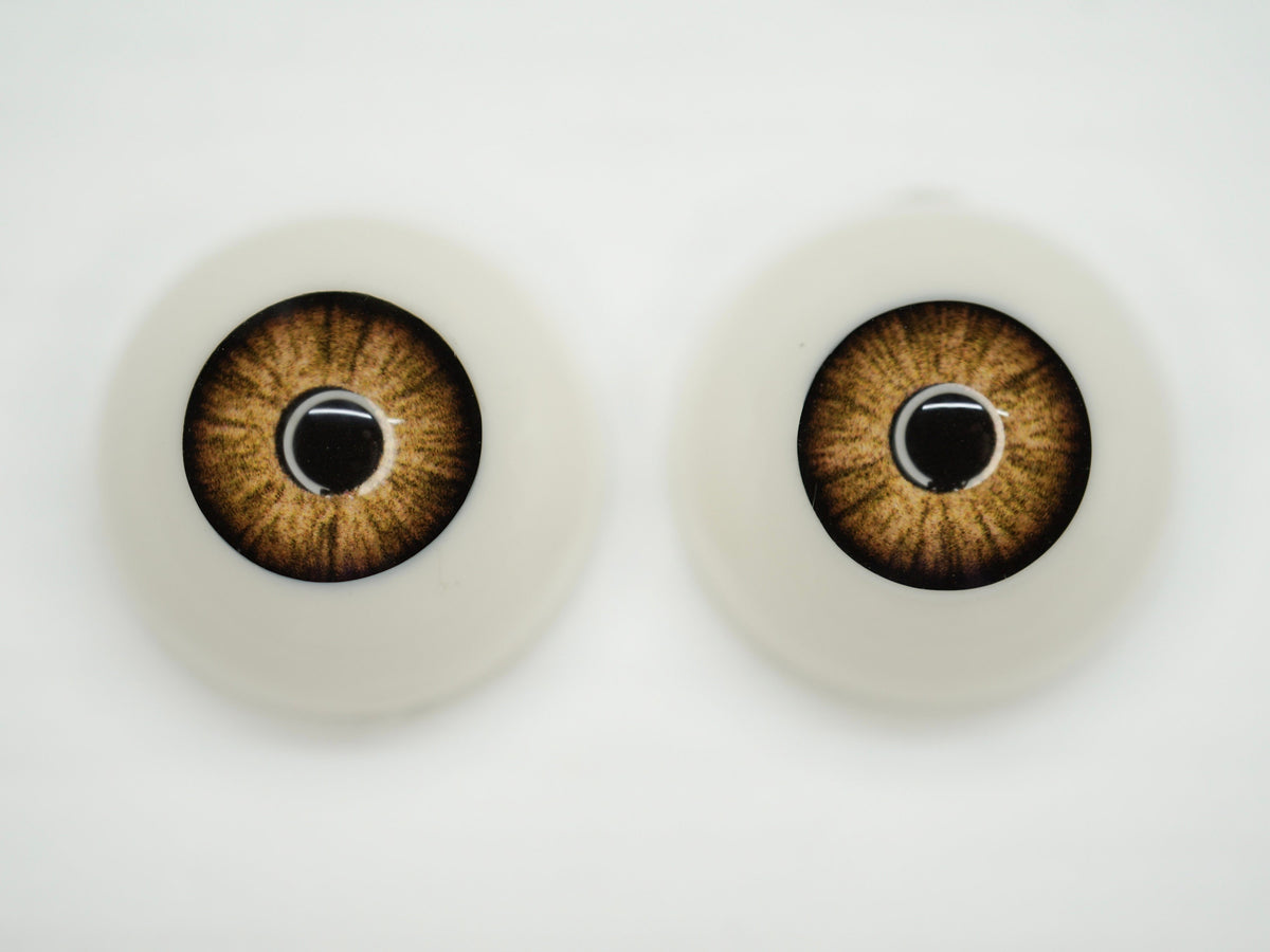 Semi Real Smart Doll Eyes  doll eye replacement, 16 mm Fit BJD, Smart Dolls, Volks Dollfie Dream, MDD, and similar