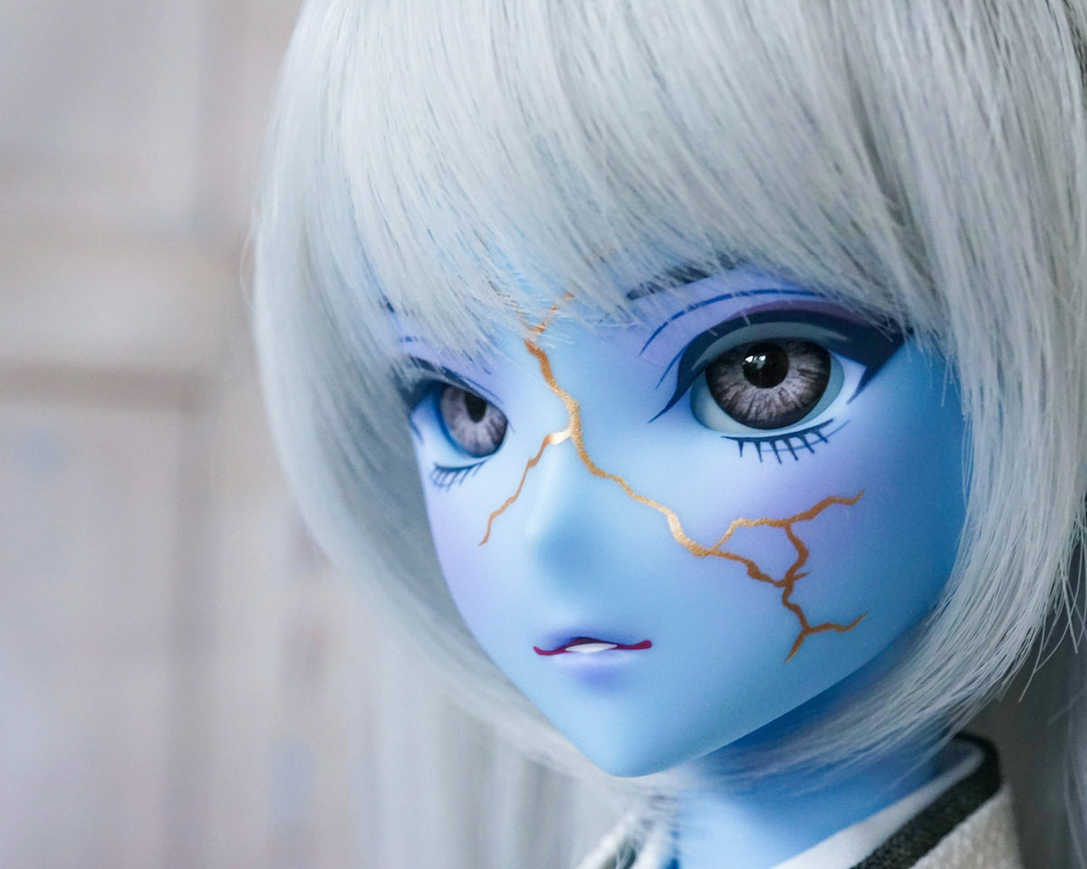 Semi Real Smart Doll Eyes  doll eye replacement, 18 mm fits Smart doll Monday Sculpt, BJD, Volks Dollfie Dream, MDD, and similar
