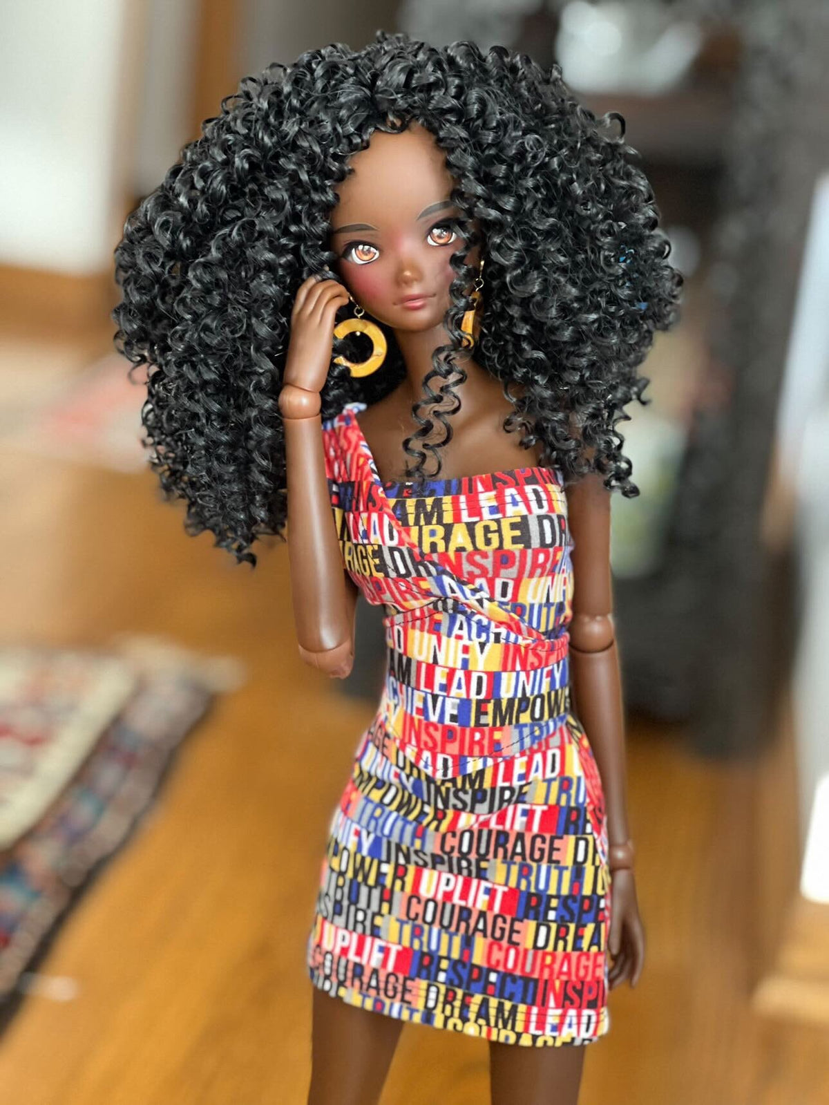 Love my Curls wig for Smart Doll